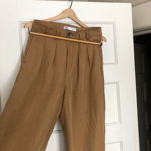 Zara high waist trouser